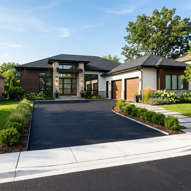 Asphalt driveway cost estimate